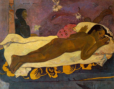 Manaò tupapaú (Spirit of the Dead Watching) by Paul Gauguin